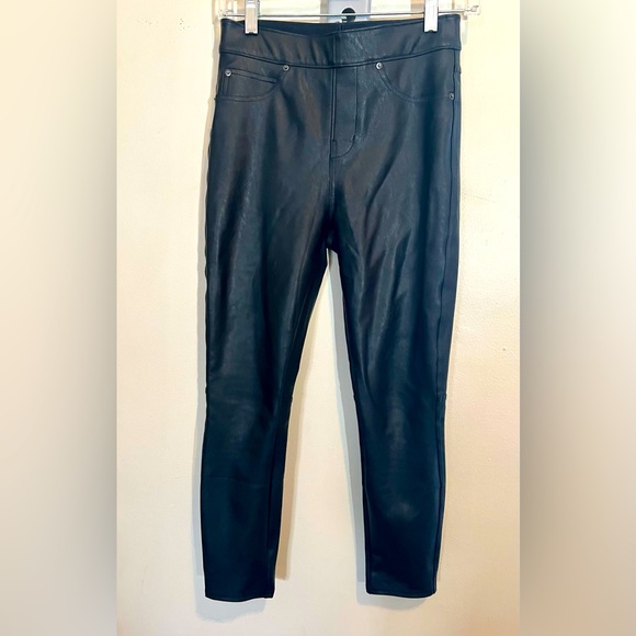 SPANX Leather-Like Ankle Skinny Pant, XS Petite - Picture 5 of 10